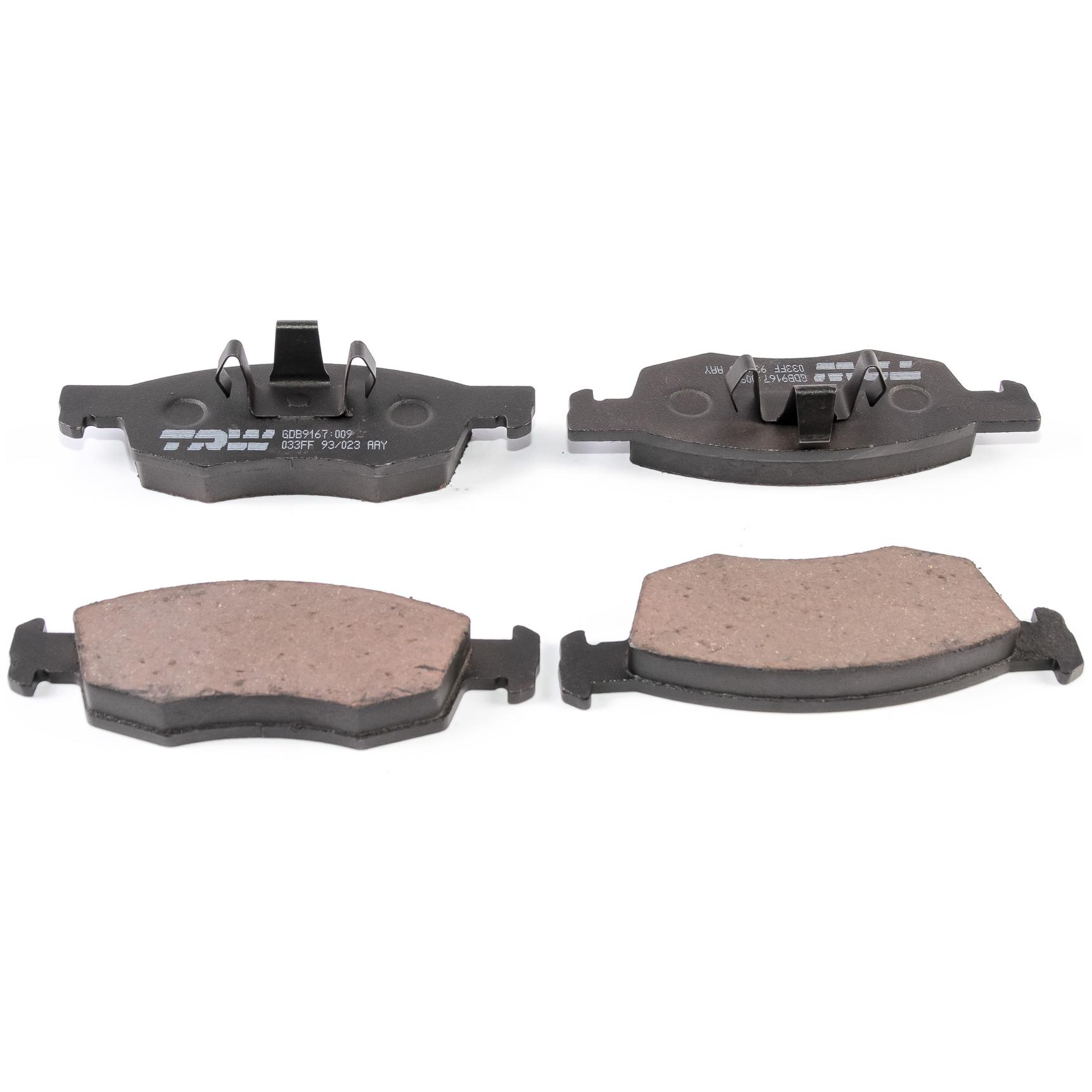 Pastilha de Freio Dianteira para Fiat Strada - TRW - GDB9167