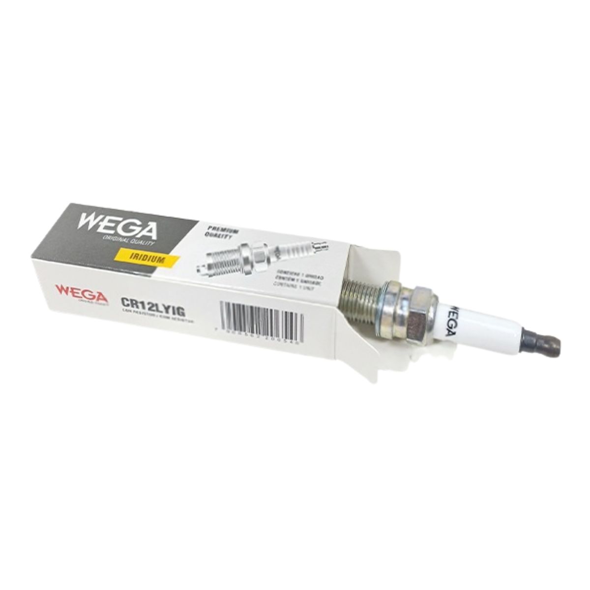 Vela de Ignição Iridium - Wega - CR12LYIG