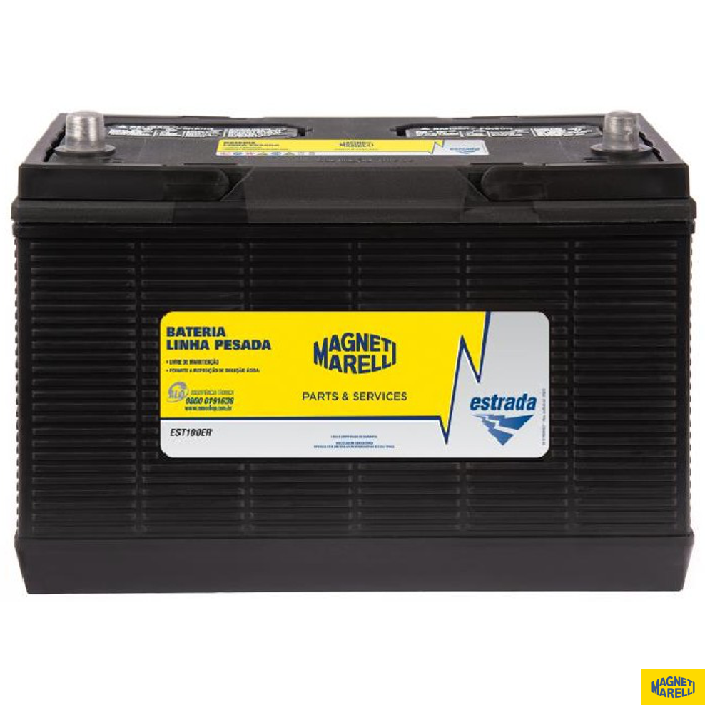 Bateria Automotiva Estrada - Magneti Marelli - EST100ER