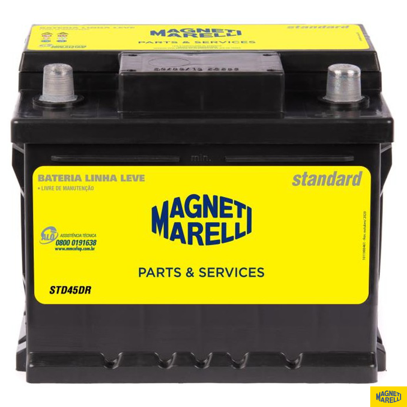 Bateria Automotiva Standard - Magneti Marelli - STD45DR
