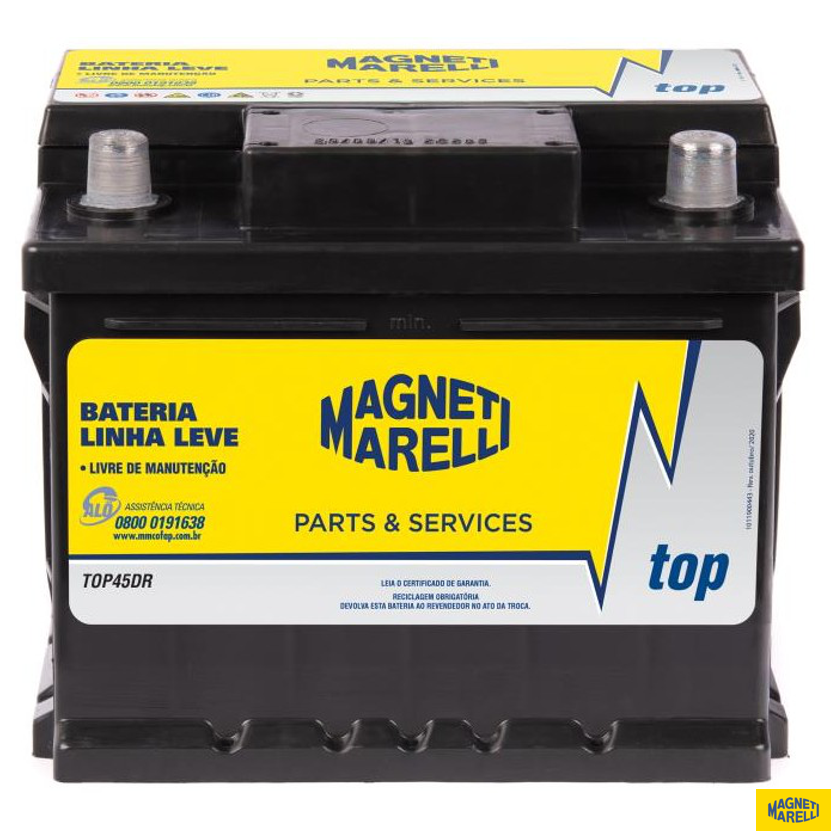 Bateria Automotiva Top - Magneti Marelli - TOP45DR