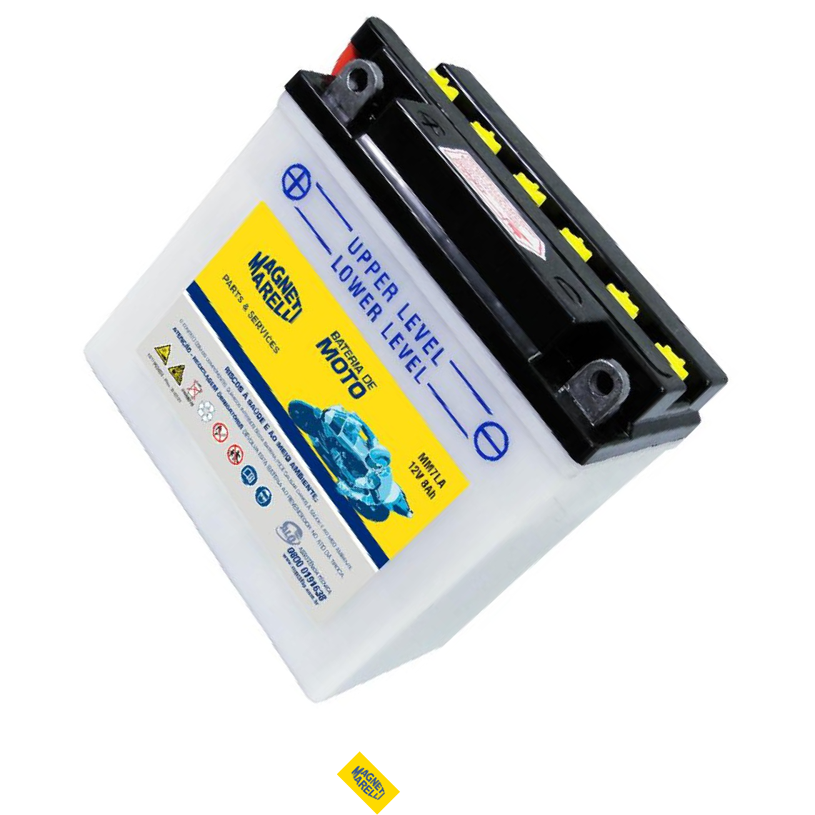 Bateria para Moto 12V 8Ah - Magneti Marelli - MM7LA