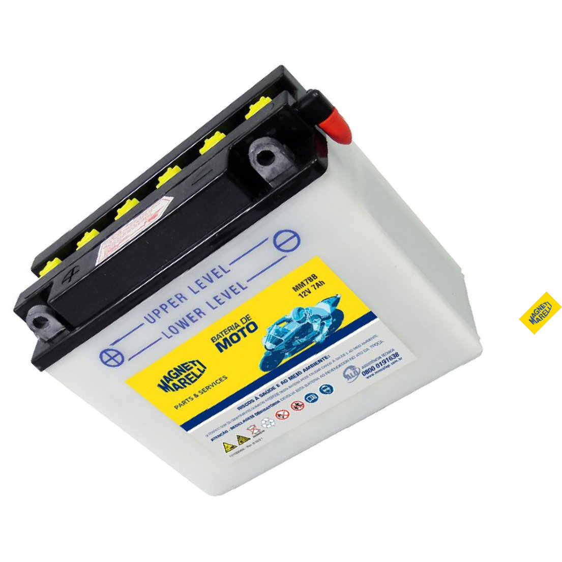 Bateria para Moto 12V 7Ah - Magneti Marelli - MM7BB