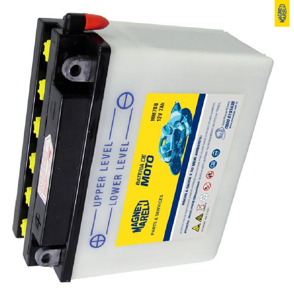 Bateria para Moto 12V 7Ah - Magneti Marelli - MM7BB