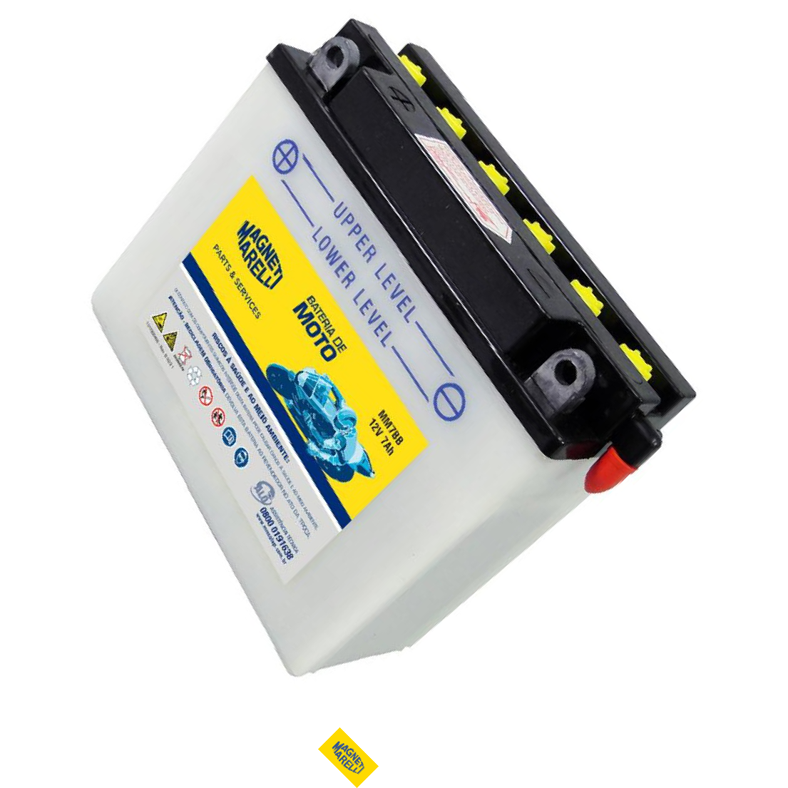 Bateria para Moto 12V 7Ah - Magneti Marelli - MM7BB