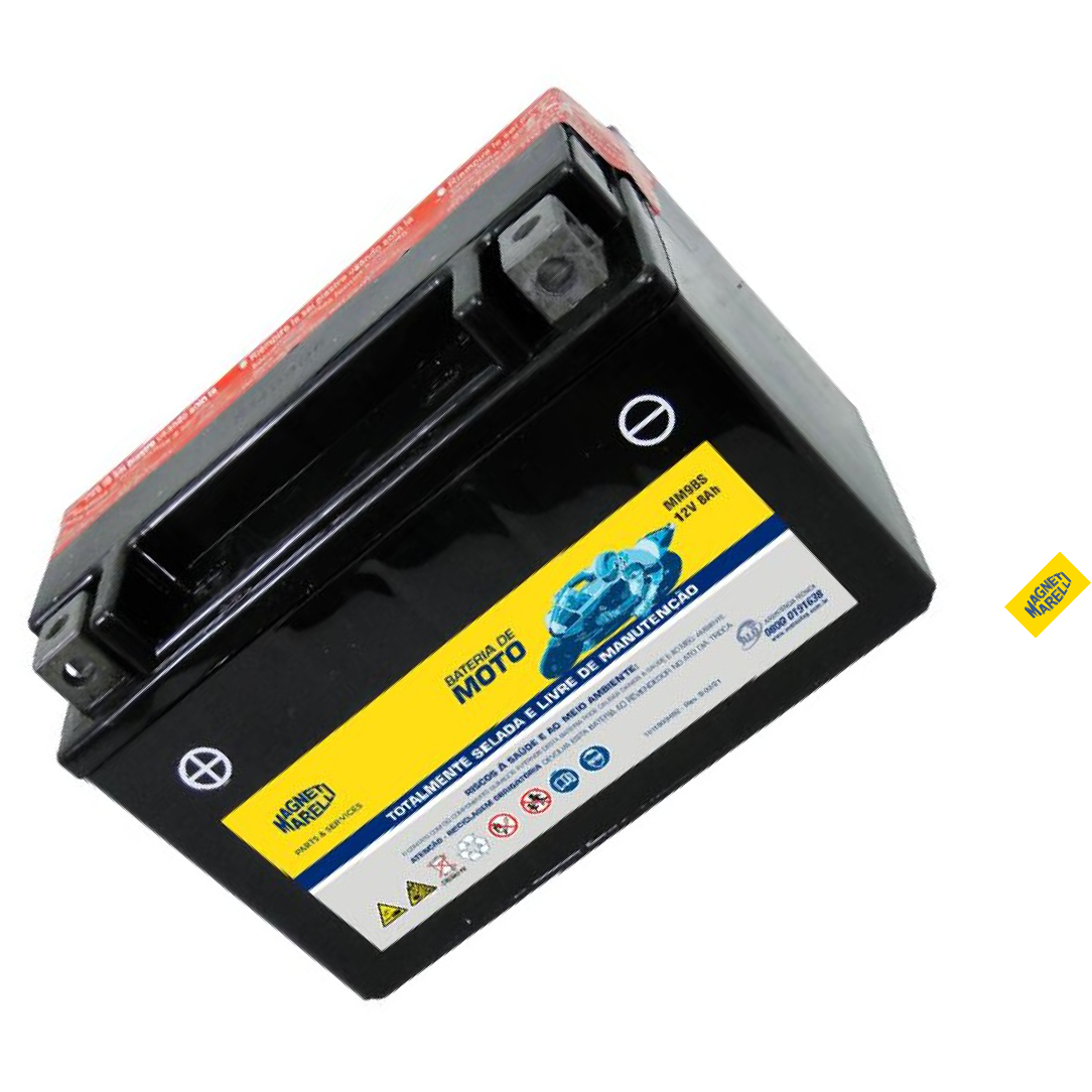Bateria para Moto 12V 8Ah - Magneti Marelli - MM9BS