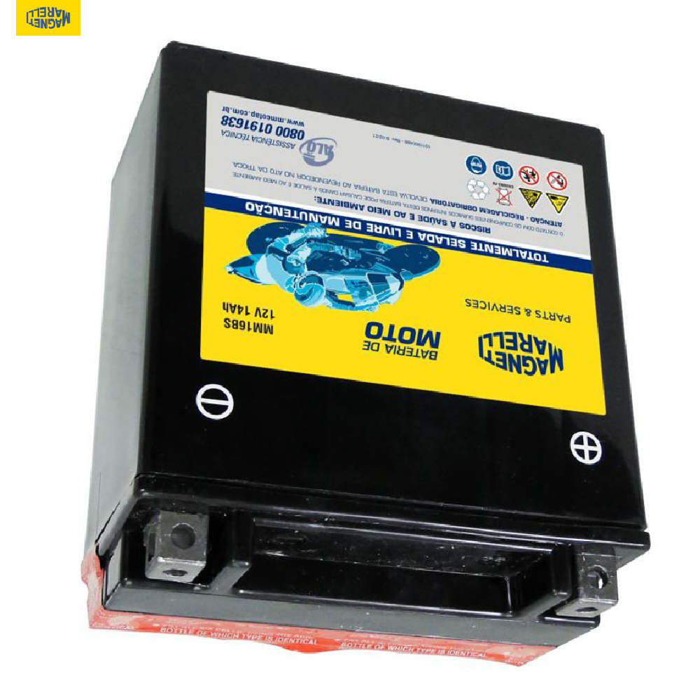 Bateria para Moto 12V 14Ah - Magneti Marelli - MM16BS