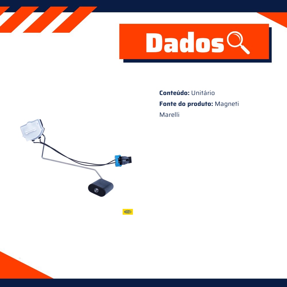 Sensor de Nível de Combustível para Fiat Mobi - Magneti Marelli - SNMM18723