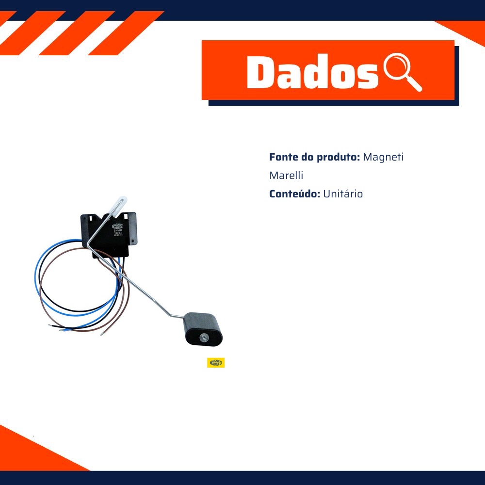 Sensor De Nível De Combustível - Magneti Marelli - SNMM10263