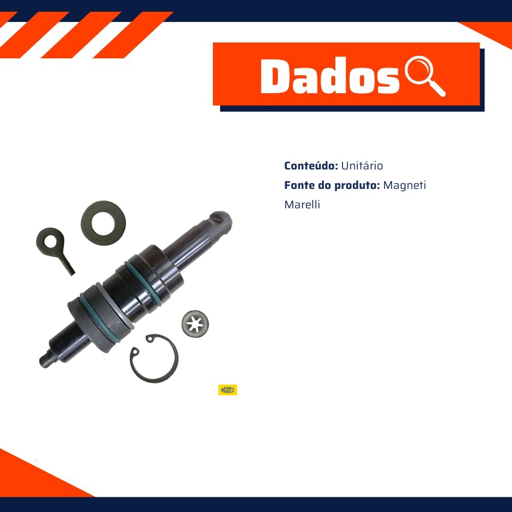 Conjunto Do Eixo De Seleção Do Câmbio - Magneti Marelli - TAMM0148244