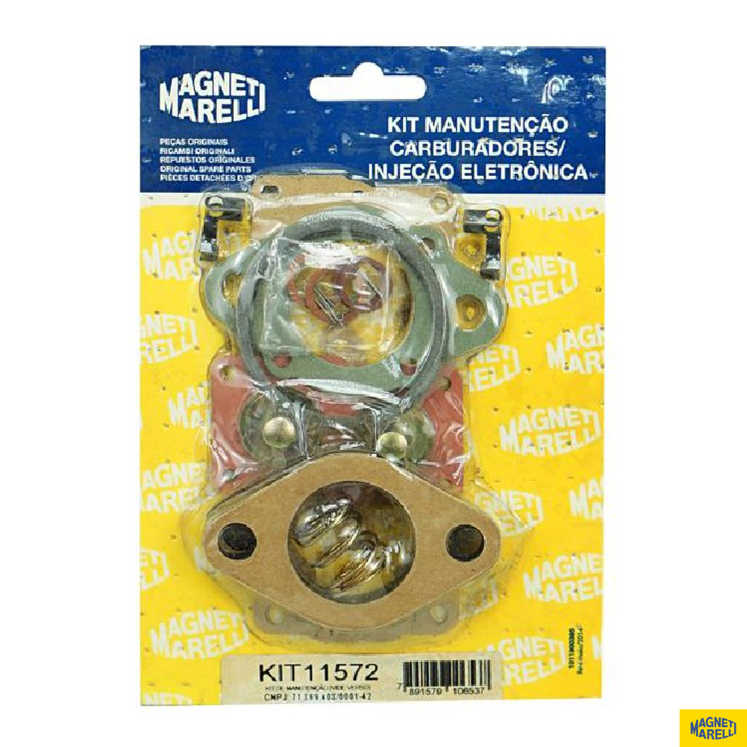 Kit De Manutenção De Carburador - Magneti Marelli - KIT11572