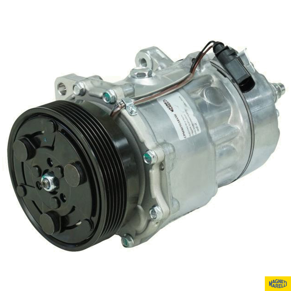 Compressor do Ar Condicionado para Audi A3 e Volkswagen Golf - Magneti Marelli - CPMM7038VW