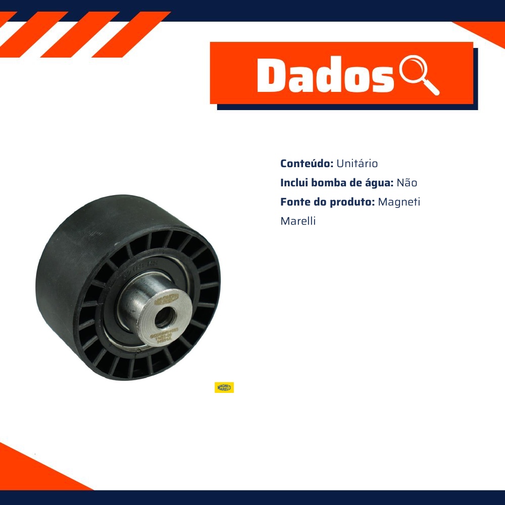 Guia Da Correia Dentada - Magneti Marelli - GCDMM01023