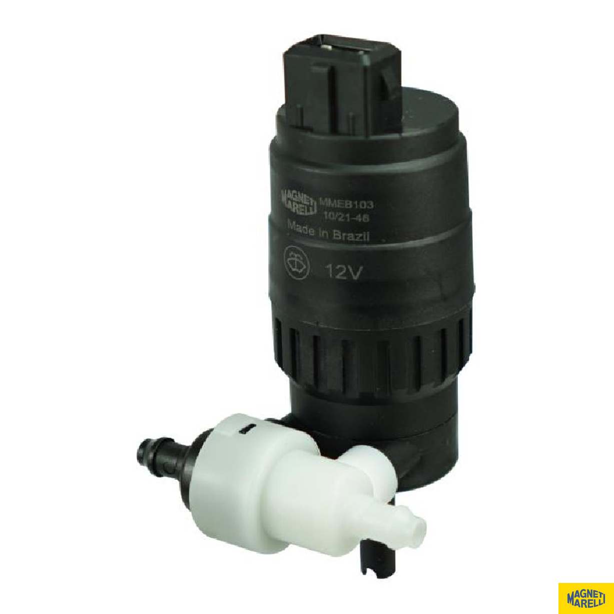 Eletrobomba Lavadora do Para-Brisas para Volkswagen Gol e Parati - Magneti Marelli - MMEB103