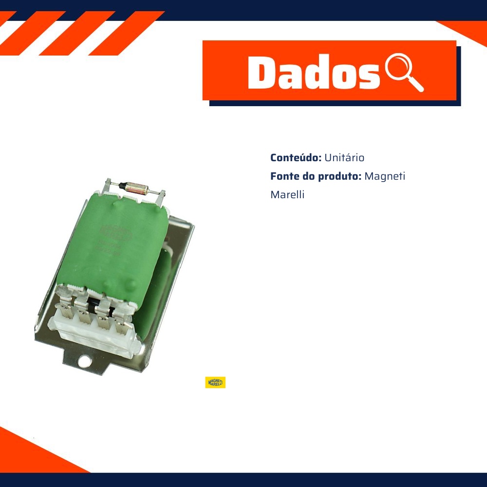 Resistência De Caixa Evaporadora - Magneti Marelli - RE3034