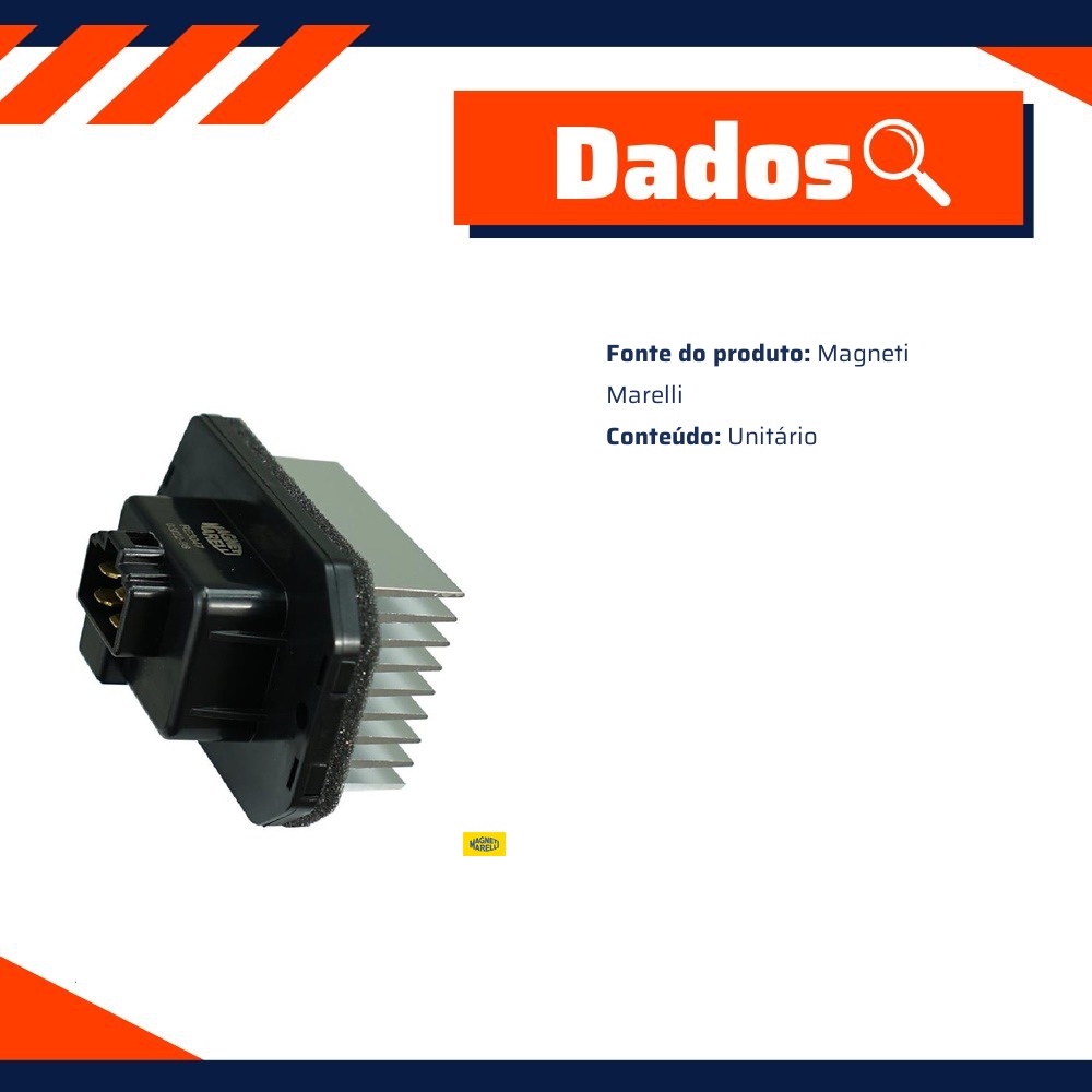 Resistência da Caixa Evaporadora para Honda Civic e CR-V - Magneti Marelli - RE3047