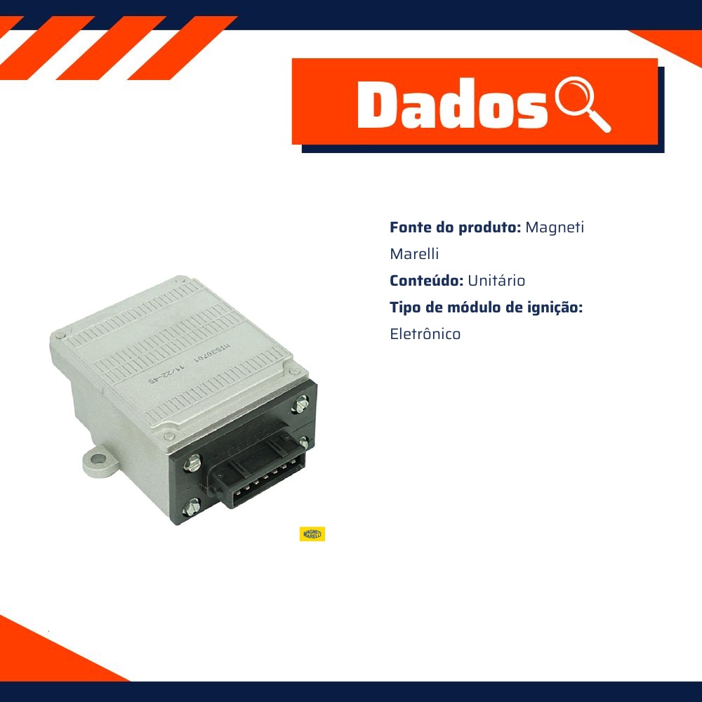 Módulo De Ignição - Magneti Marelli - MI530701