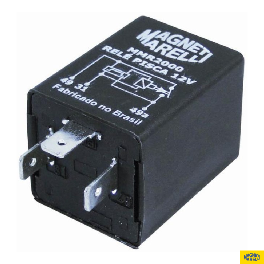 Relé de Pisca 12V - Magneti Marelli - MMR2000