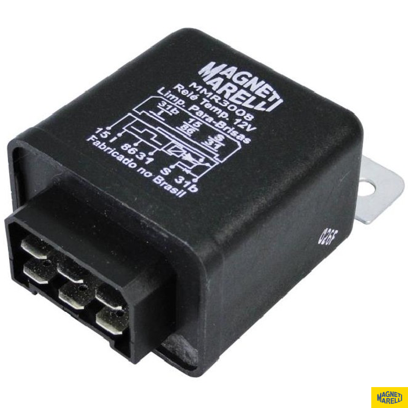 Relé do Limpador do Para-brisas 12V - Magneti Marelli - MMR3008