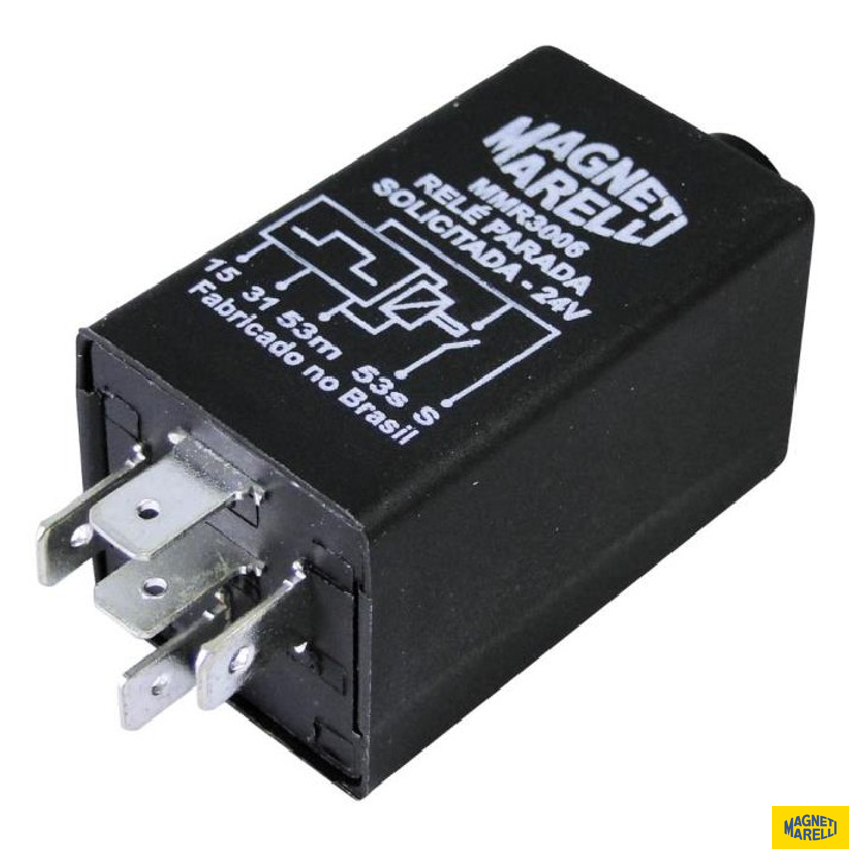 Relé de Parada Solicitada 24V - Magneti Marelli - MMR3006