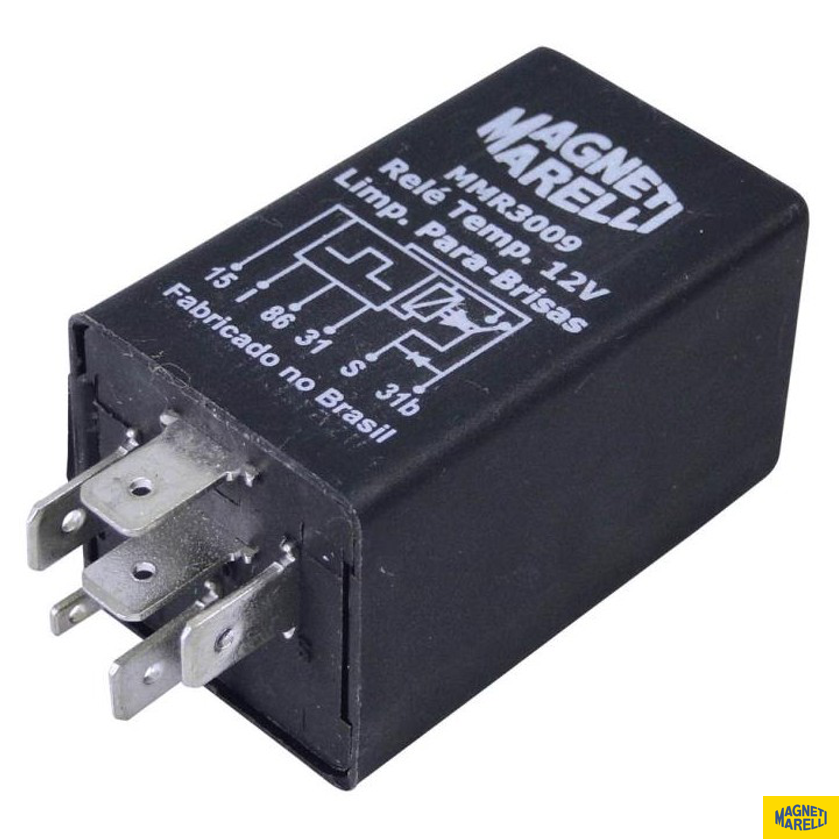 Relé do Limpador do Para-brisas 12V - Magneti Marelli - MMR3009