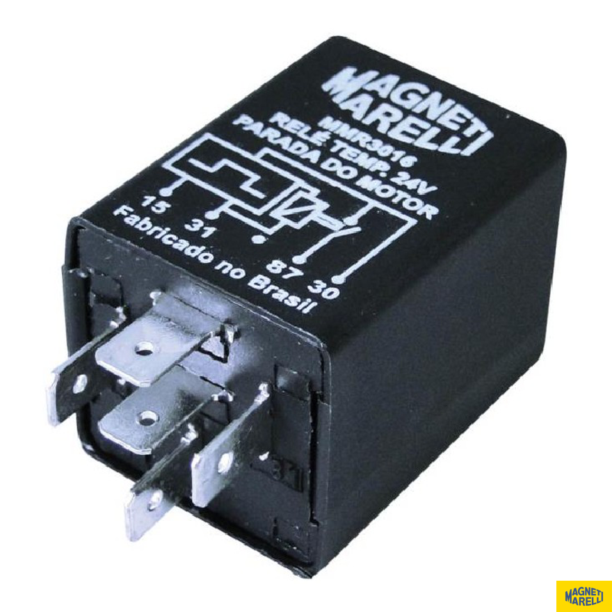 Relé de Parada do Motor 24V - Magneti Marelli - MMR3016