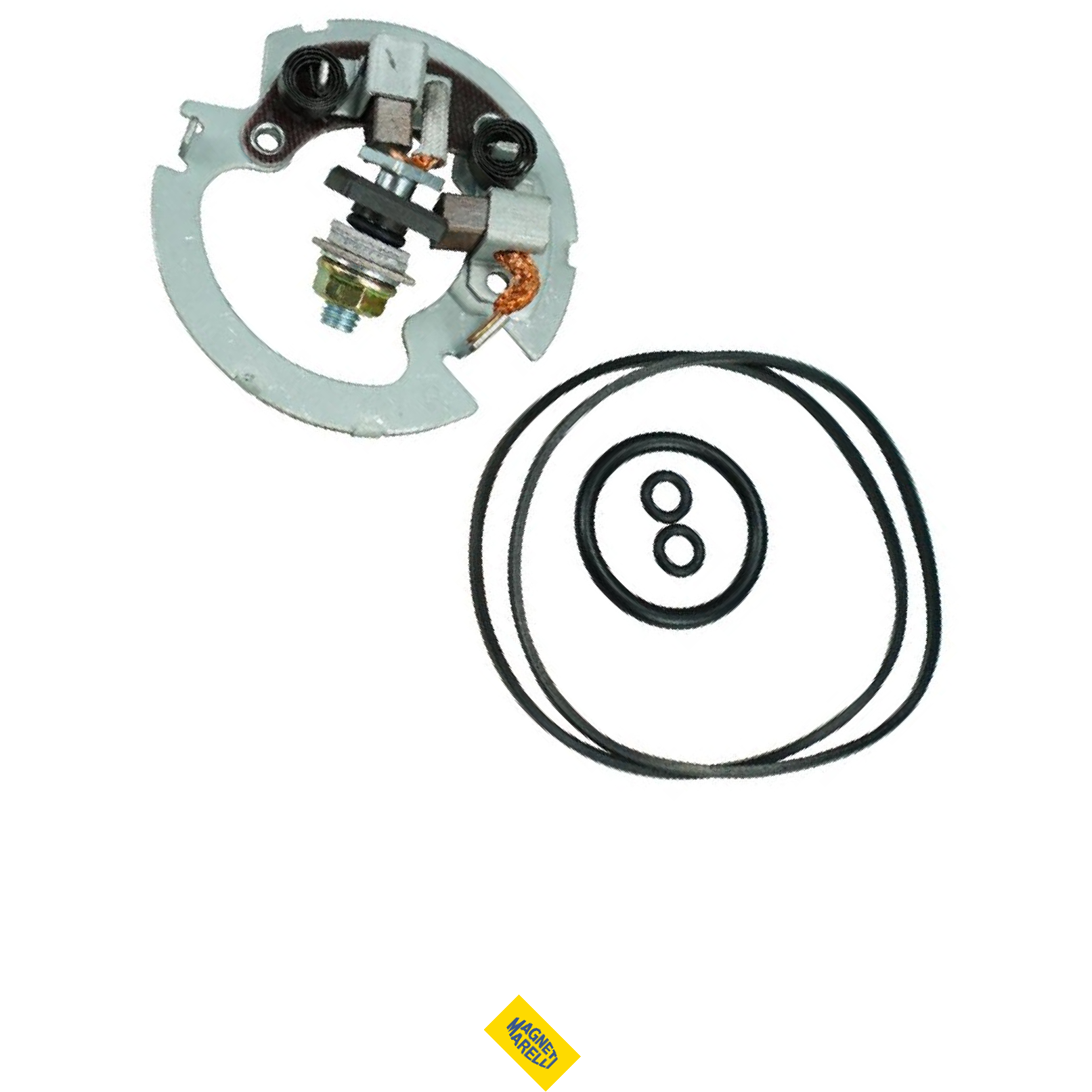Kit Suporte E Escova Completo - Magneti Marelli - SE90205001MM