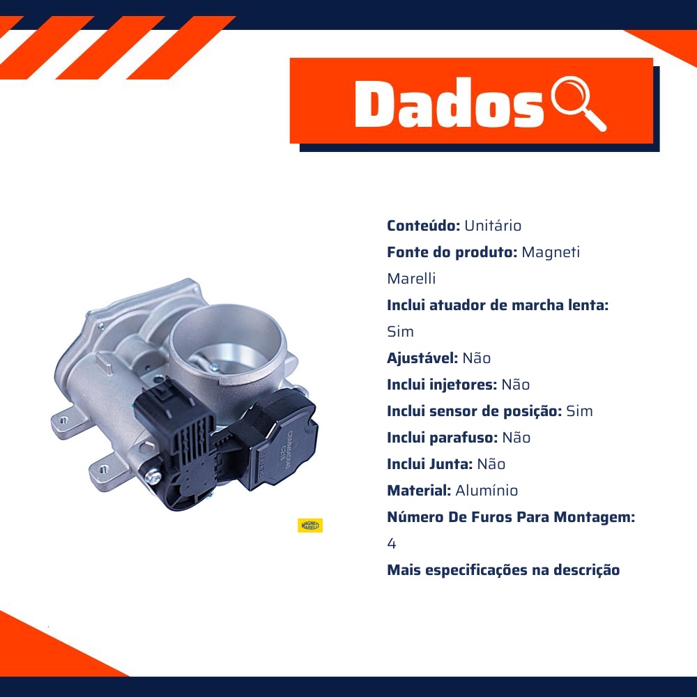 Corpo De Borboleta - Magneti Marelli - CBMM54D040