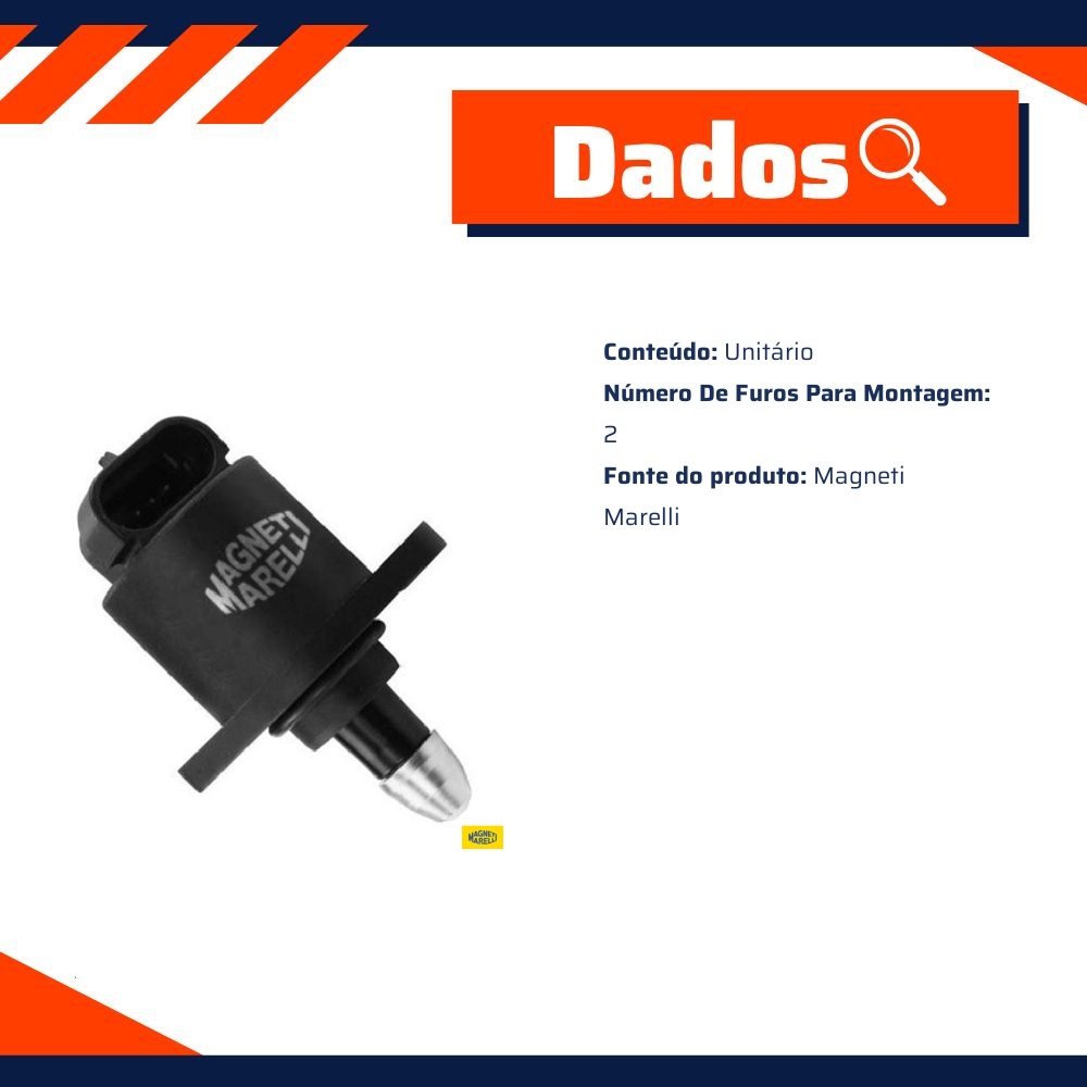 Motor De Passo - Magneti Marelli - 40480402