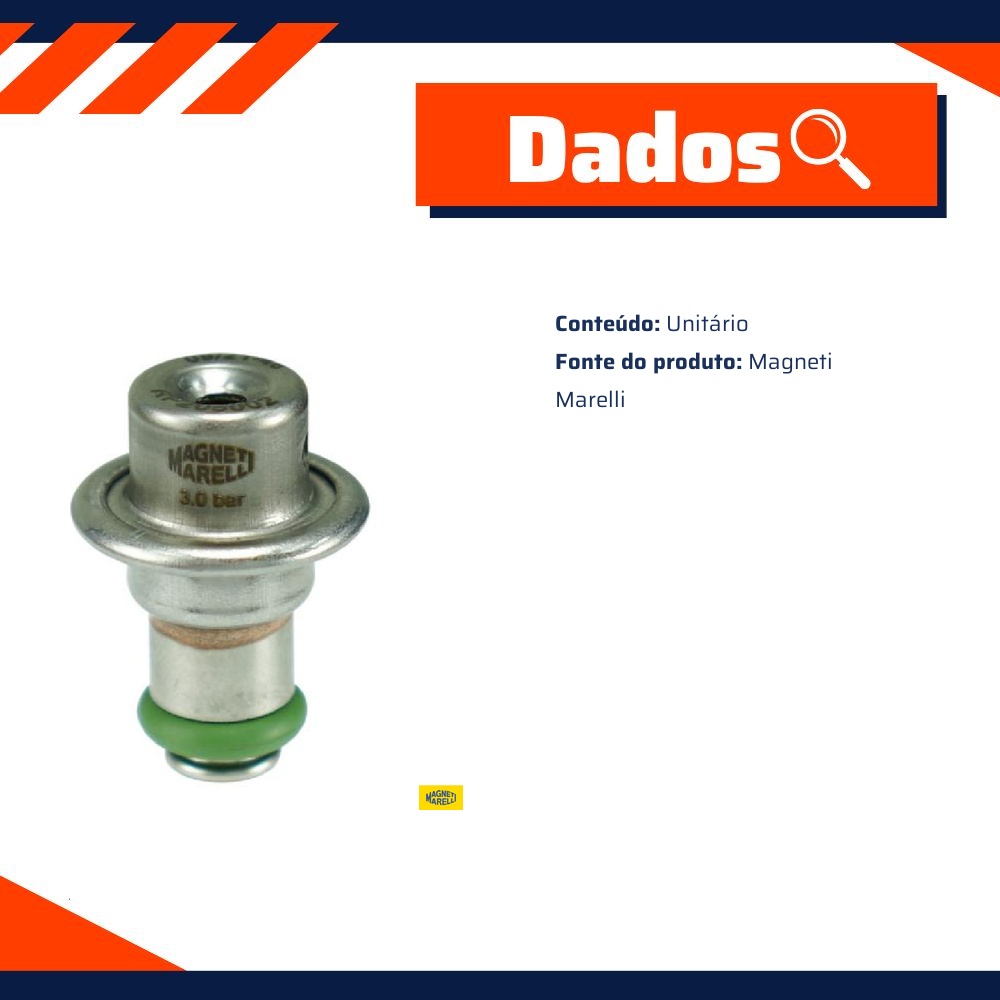 Regulador de Pressão para Toyota Corolla - Magneti Marelli - RP205002RI