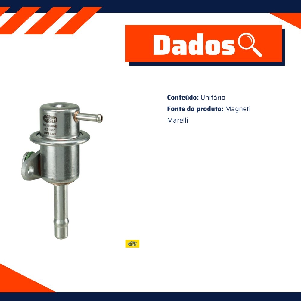 Regulador de Pressão para Nissan Pathfinder - Magneti Marelli - RP159002RI