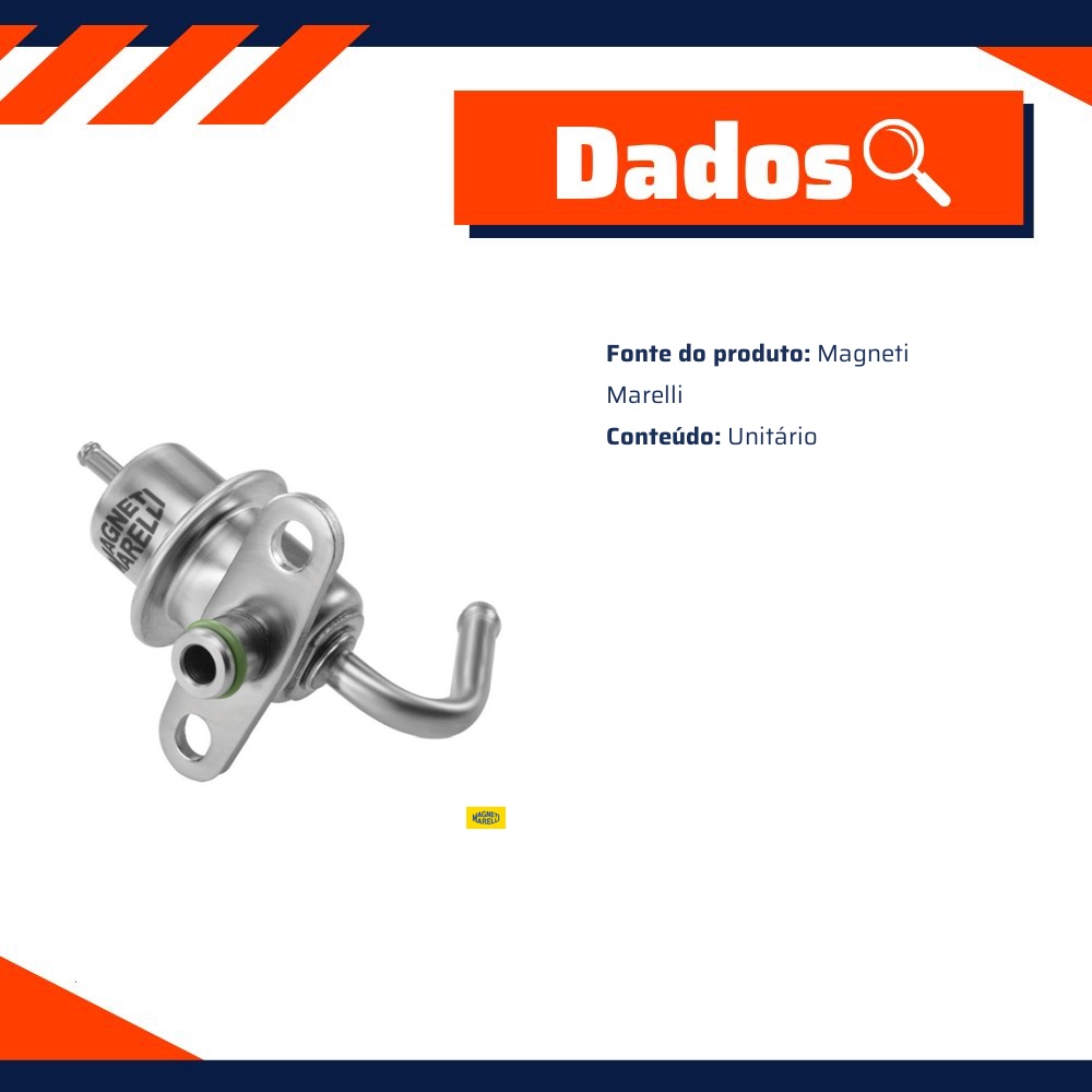 Regulador de Pressão para Toyota Corolla - Magneti Marelli - RP167002RI
