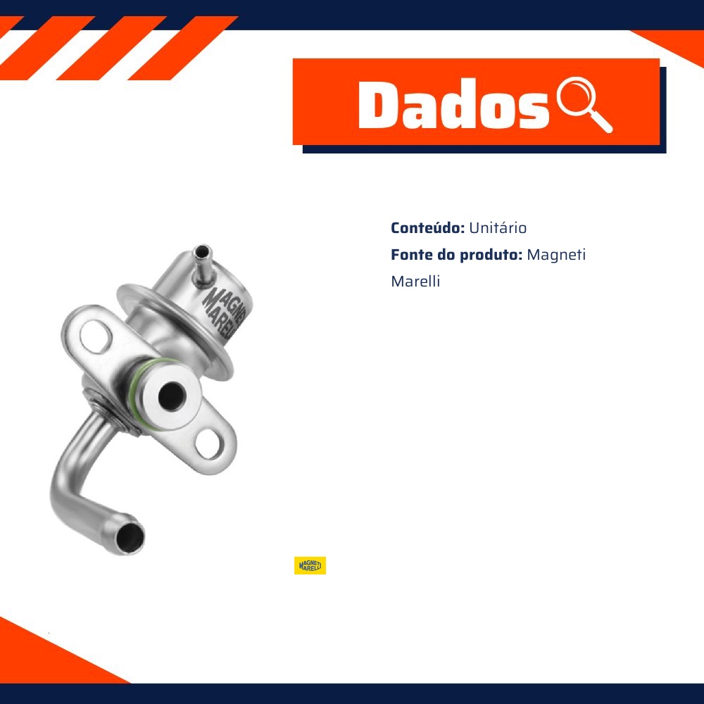 Regulador de Pressão para KIA Sportage - Magneti Marelli - RP150002RI