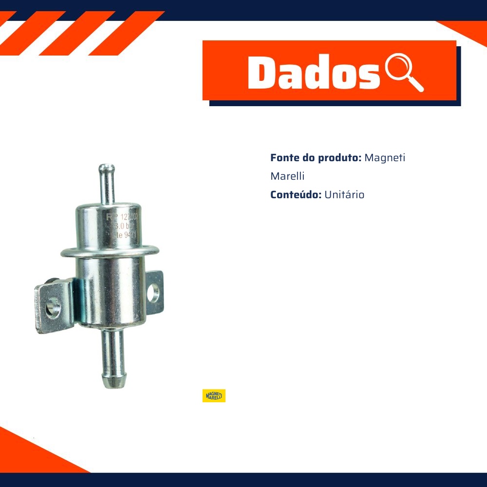 Regulador De Pressão - Magneti Marelli - RP127002RI