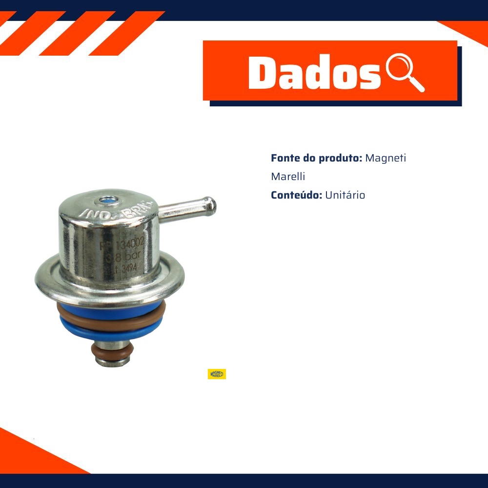 Regulador De Pressão - Magneti Marelli - RP134002