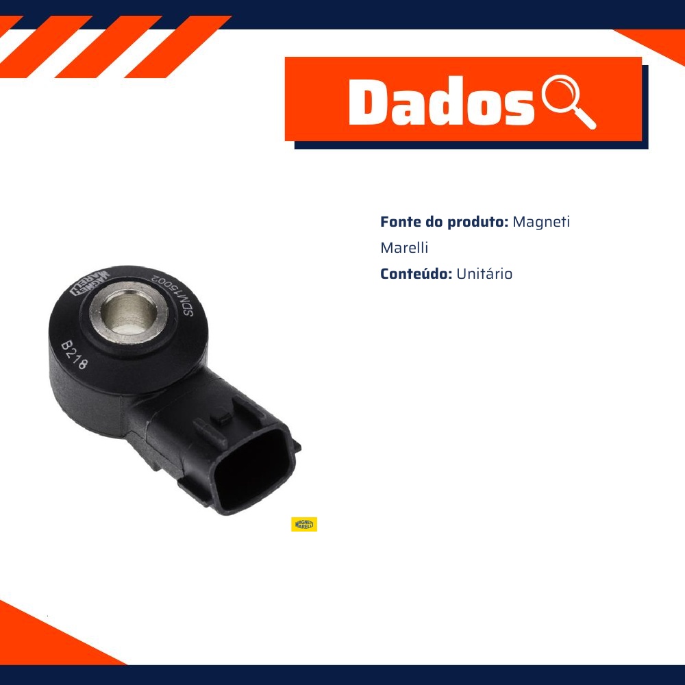 Sensor De Detonação - Magneti Marelli - SDM15002