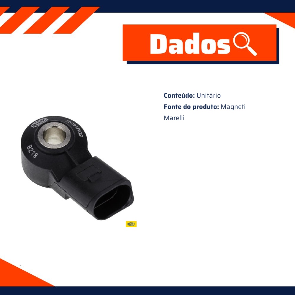 Sensor De Detonação - Magneti Marelli - SDM14002