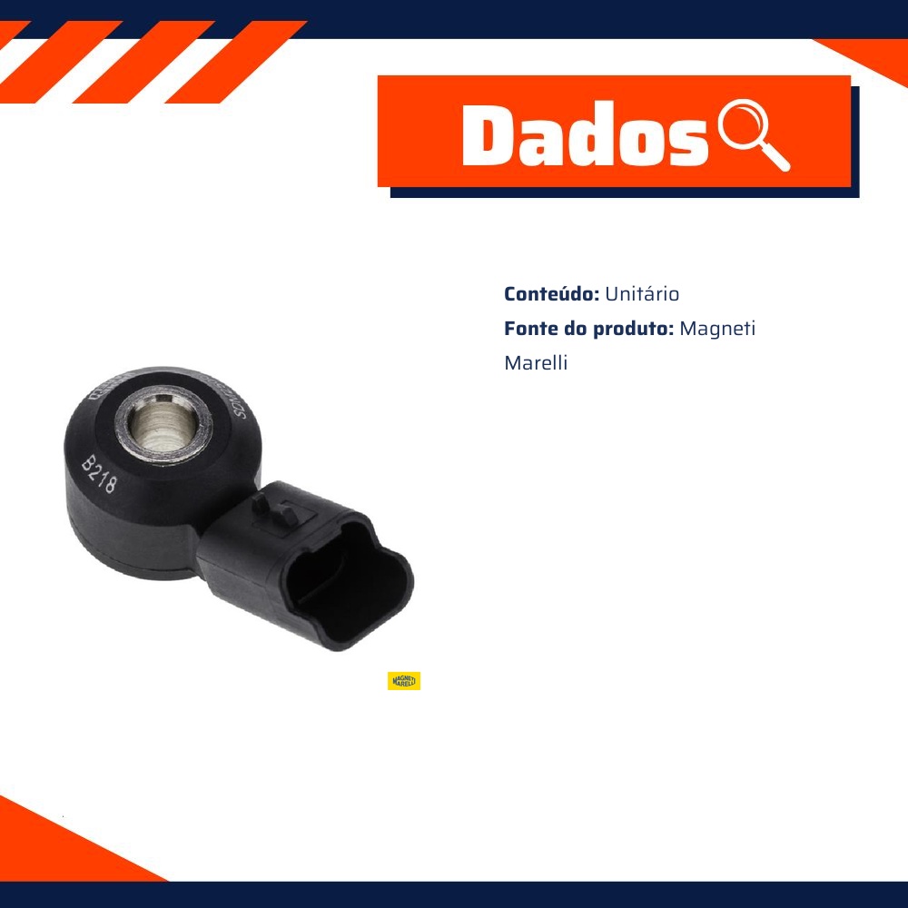 Sensor De Detonação - Magneti Marelli - SDM25002