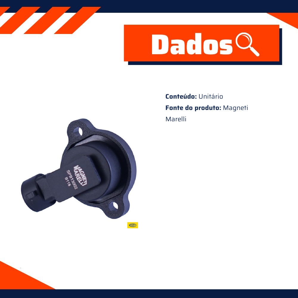 Sensor de Posição de Borboleta para Chevrolet Blazer e S10 - Magneti Marelli - SPB13002