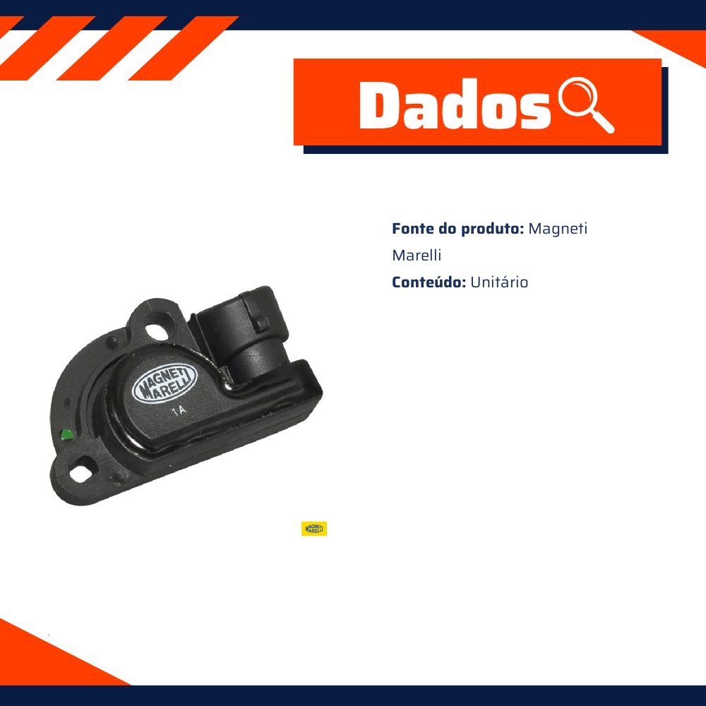 Sensor De Posição De Borboleta - Magneti Marelli - 40421802RI