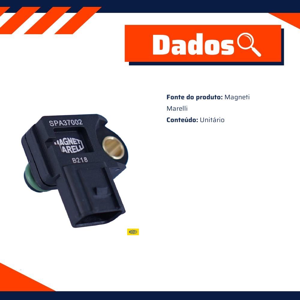 Sensor De Pressão Absoluta - Magneti Marelli - SPA37002