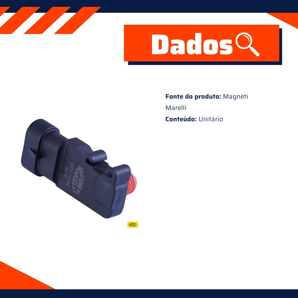 Sensor De Pressão Absoluta - Magneti Marelli - SPA14002