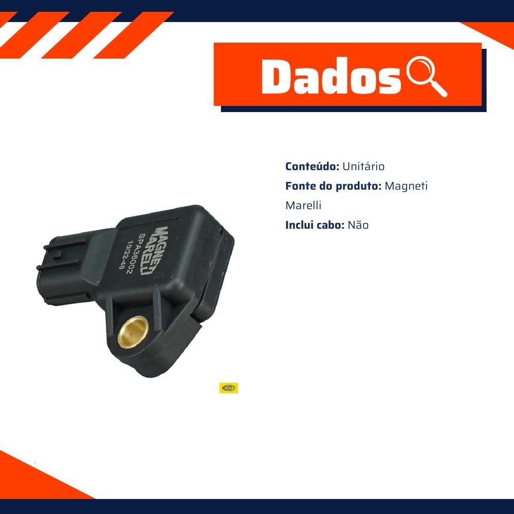 Sensor De Pressão Absoluta - Magneti Marelli - SPA36002