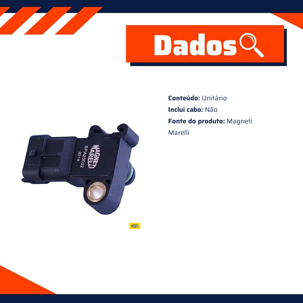 Sensor De Pressão Absoluta - Magneti Marelli - SPA20002