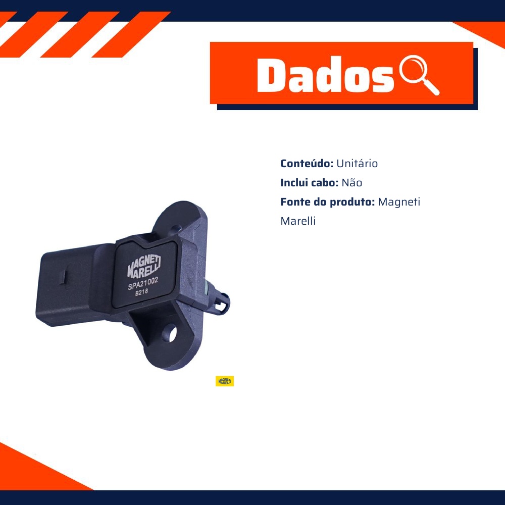 Sensor De Pressão Absoluta - Magneti Marelli - SPA21002
