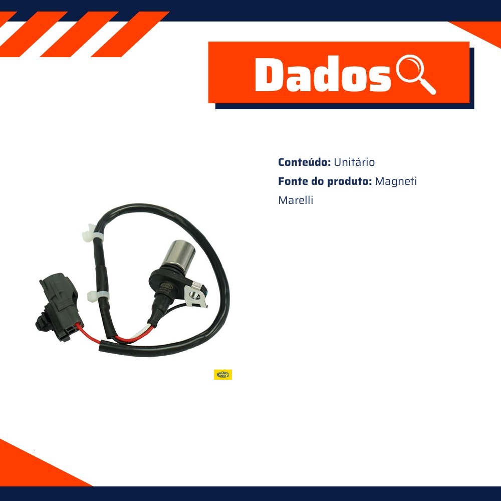 Sensor de Rotação para Toyota Corolla - Magneti Marelli - SRM7410