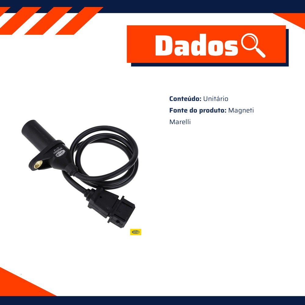 Sensor De Rotação - Magneti Marelli - SRM0001