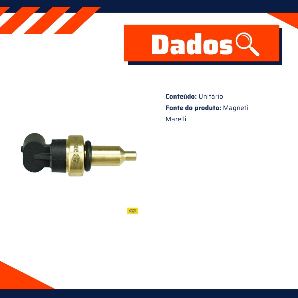 Sensor De Temperatura De Água - Magneti Marelli - STAG04157