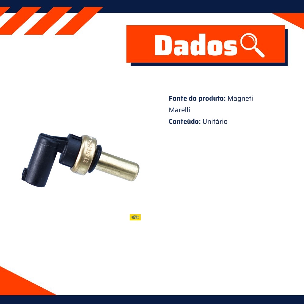Sensor De Temperatura De Água - Magneti Marelli - STAG04160