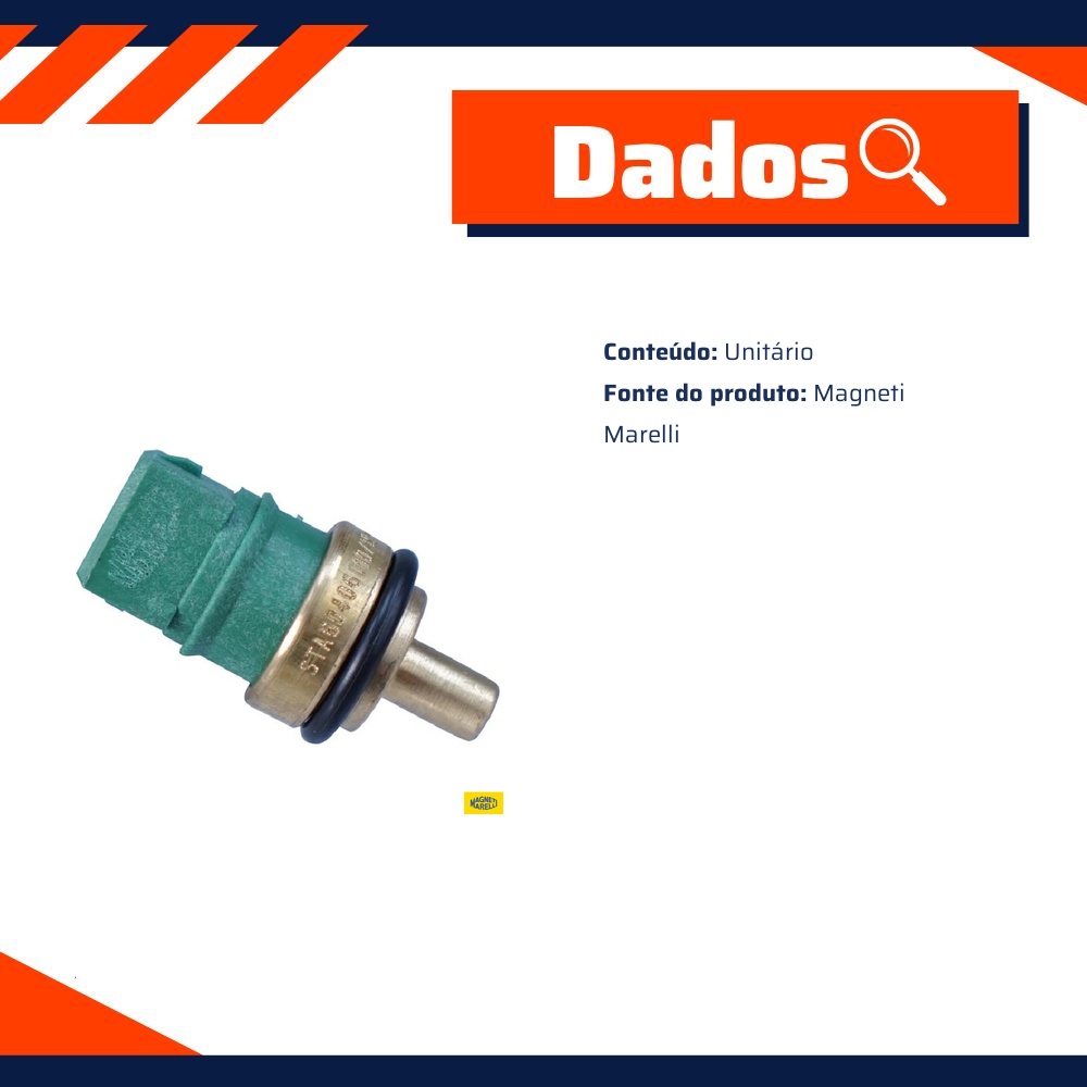 Sensor De Temperatura De Água - Magneti Marelli - STAG04060